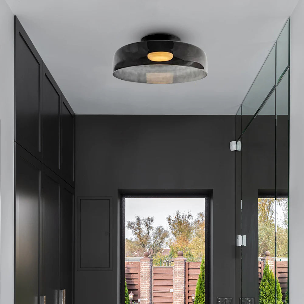 Vintage Glass Designer Ceiling Light