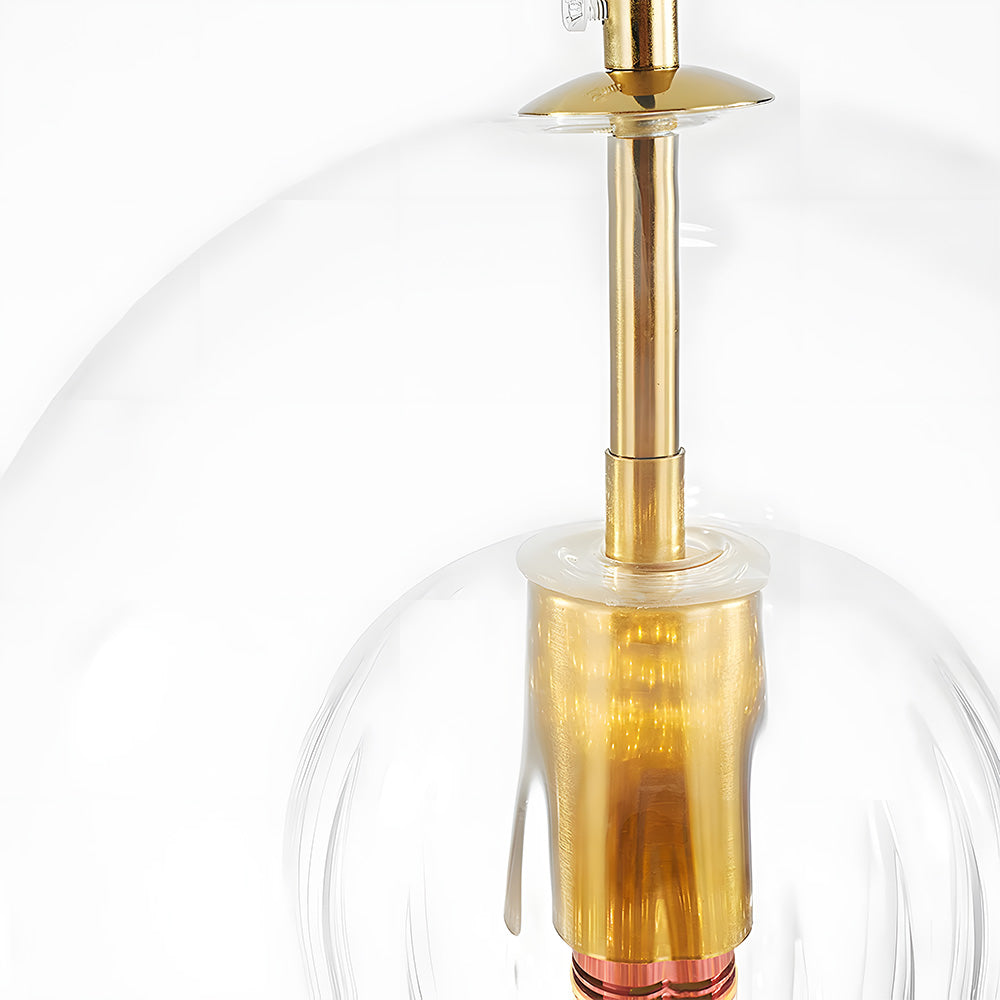 Spherical Glass Pendant Light