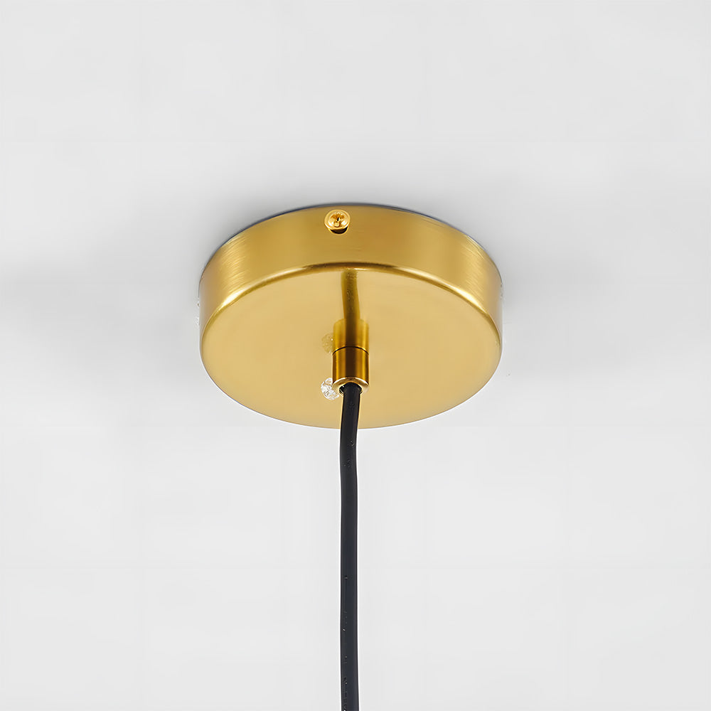Spherical Glass Pendant Light