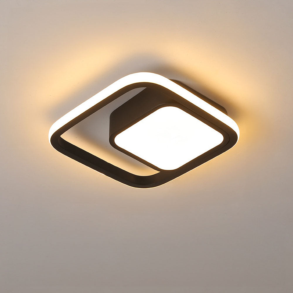 Twin Ring LED Ceiling Light