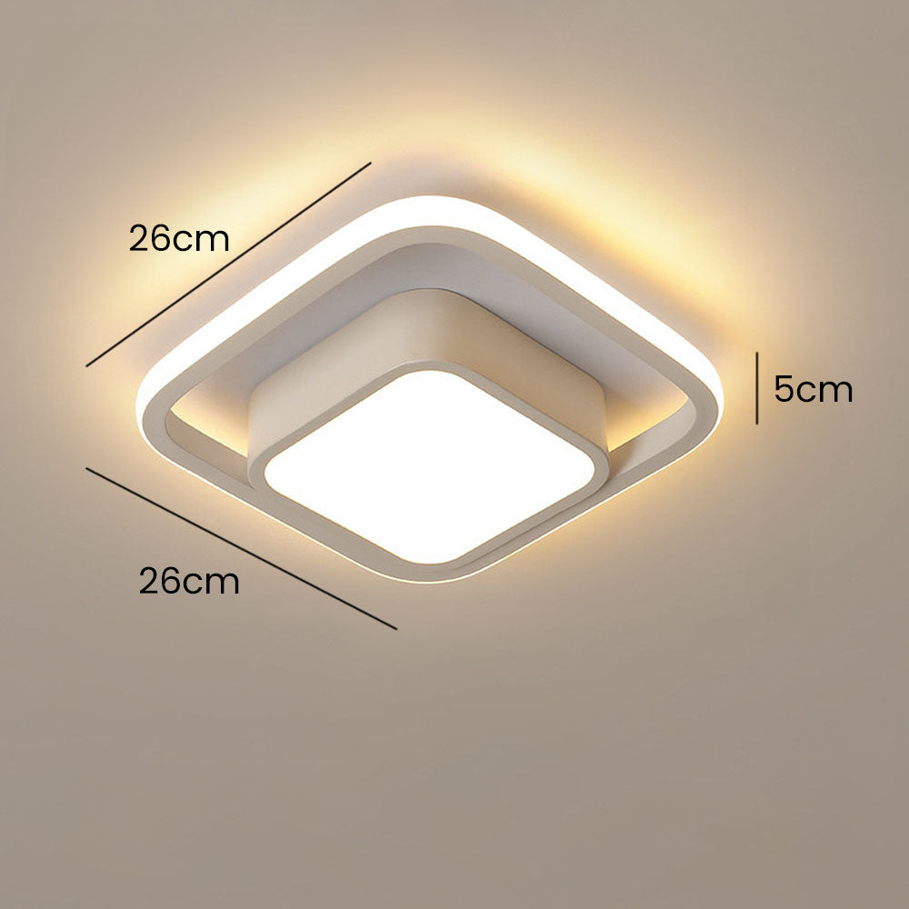 Twin Ring LED Ceiling Light
