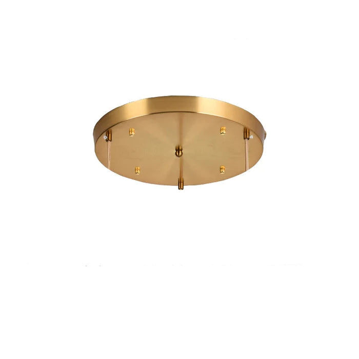 Textured Glass Cylinder Pendant