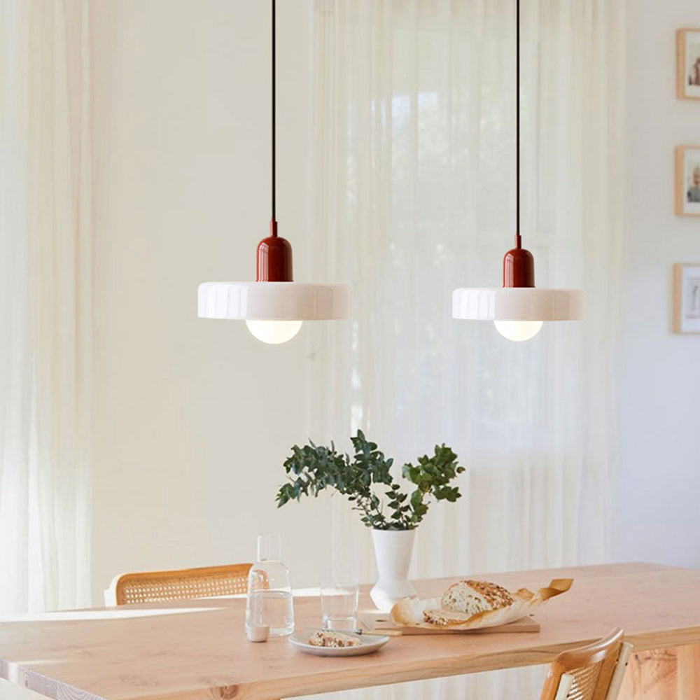 Glass Art Pendant Light