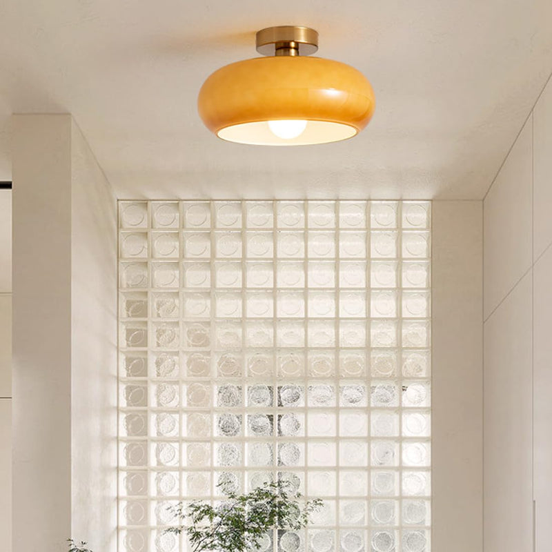 Vintage Glass Ceiling Light