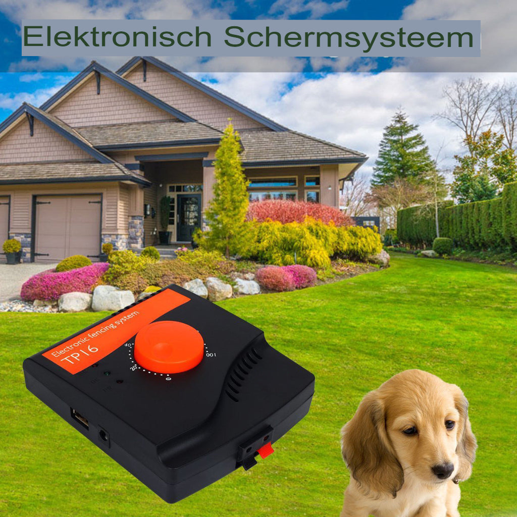 Elektronisch Hondenomheining Systeem met 305m Draad