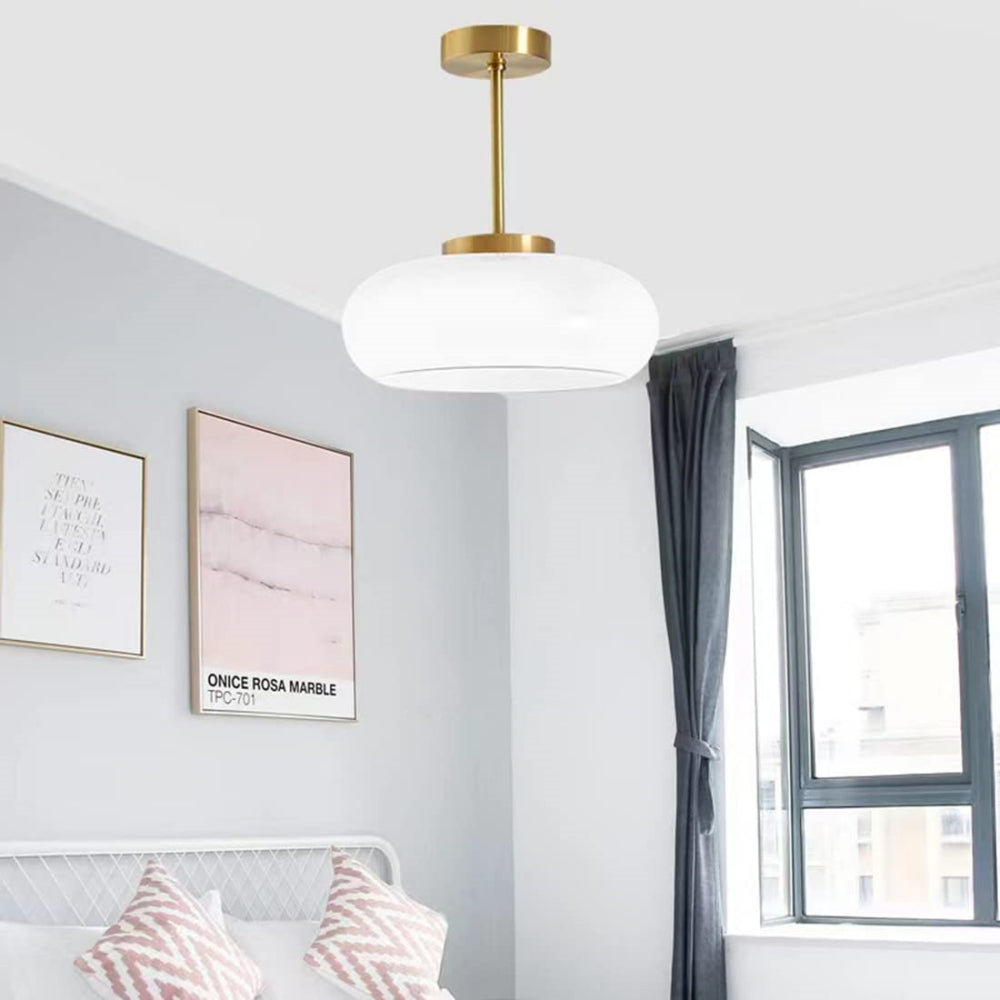 Vintage Glass Ceiling Light