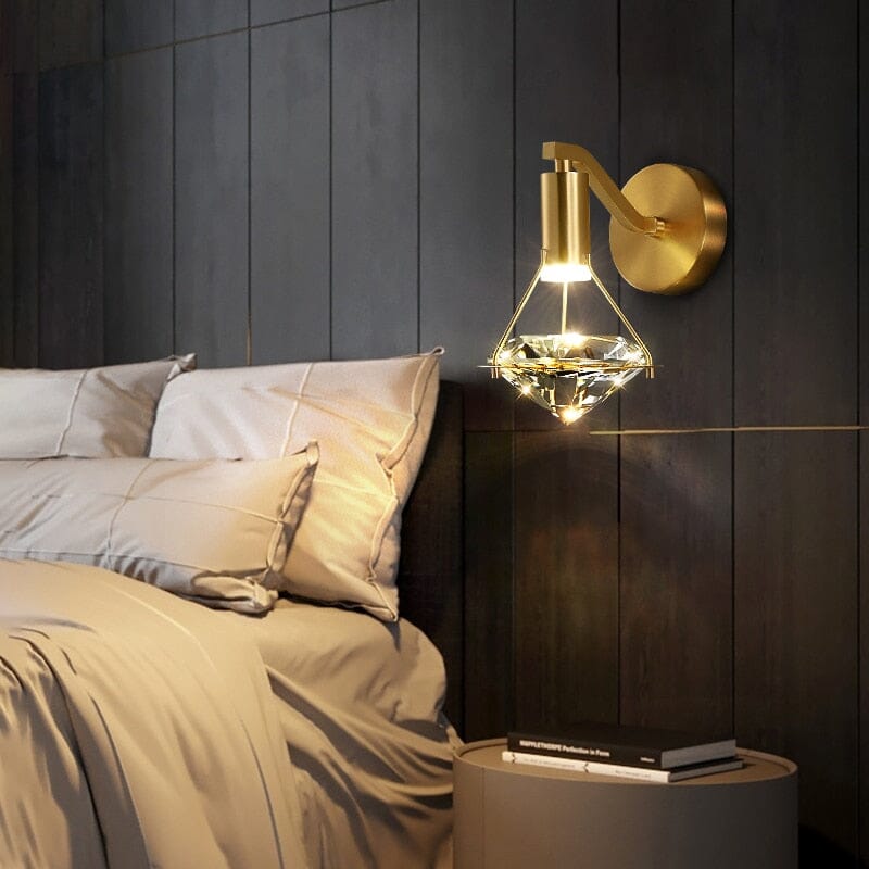 Diamond Cut Wall Sconce