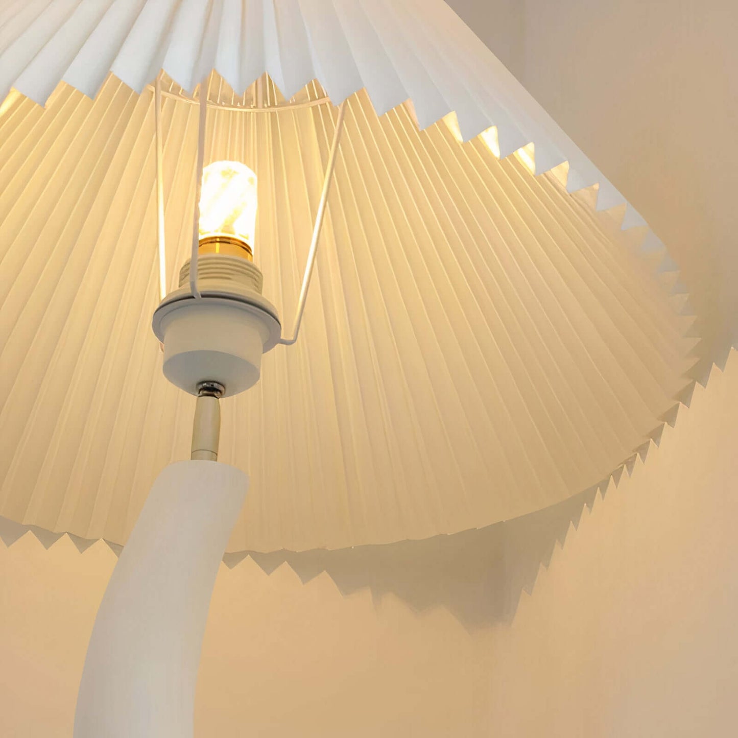 Natural Linen Floor Lamp