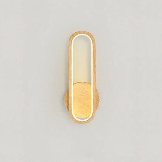 Wooden Glow Wall Light