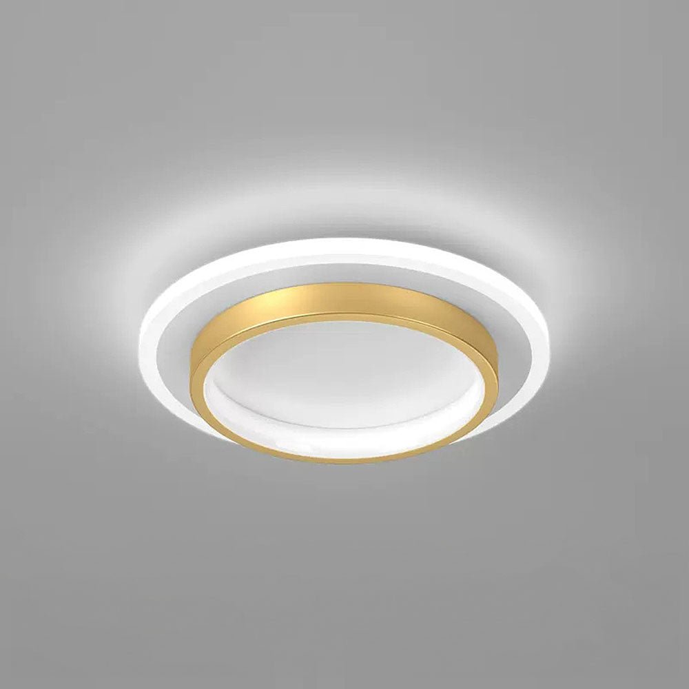 Round Metal & Acrylic Ceiling Light
