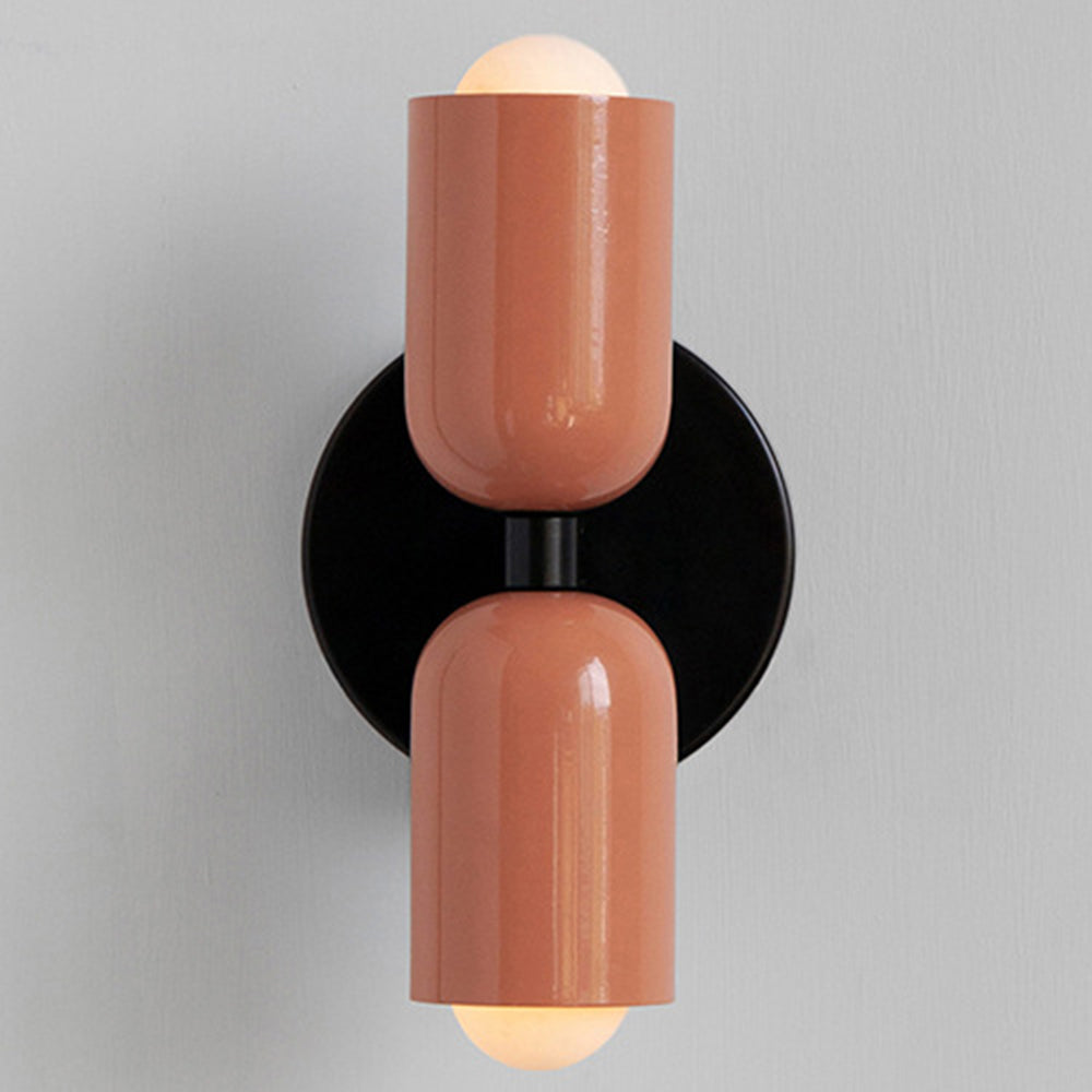 Industrial Double Head Wall Light