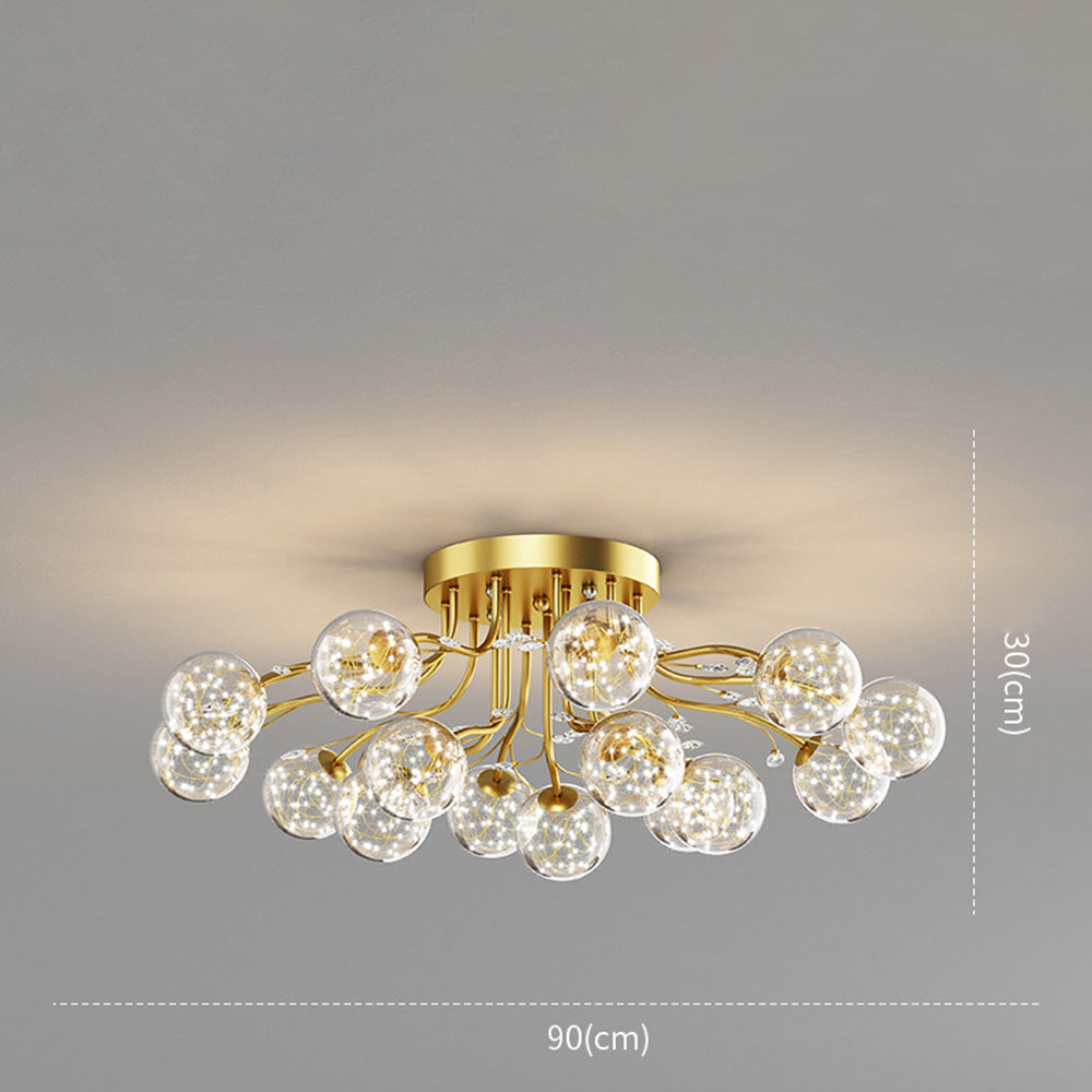 Scandinavian LED Ceiling Fixture