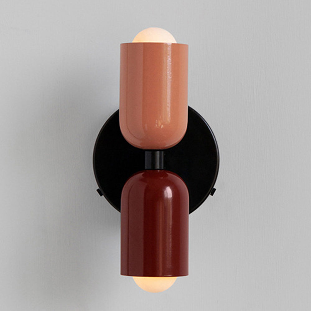 Industrial Double Head Wall Light