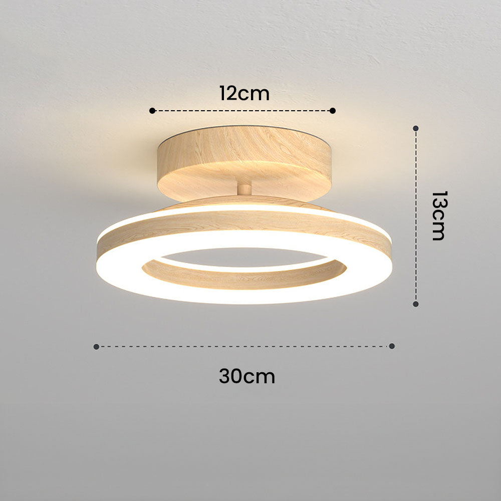 Slim Acrylic Flush Mount Light