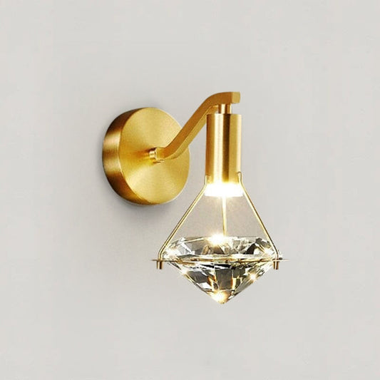 Diamond Cut Wall Sconce