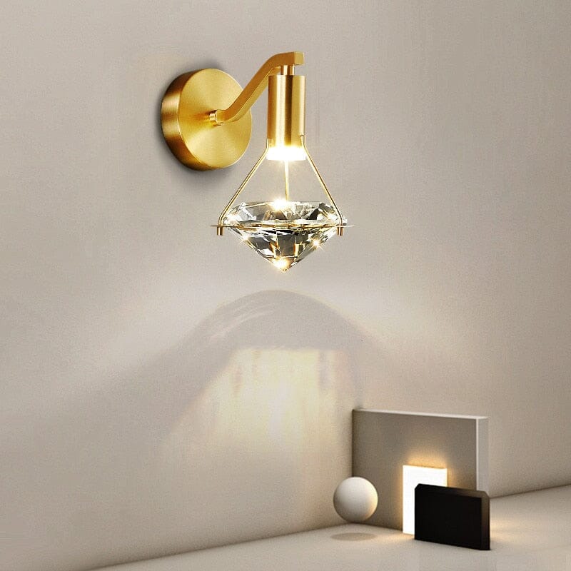 Diamond Cut Wall Sconce