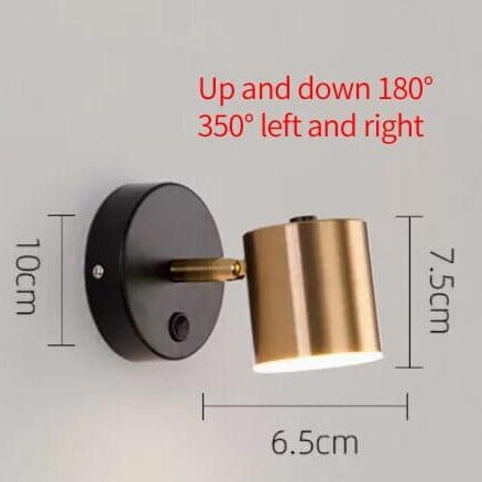 Adjustable LED Bedside Spotlight