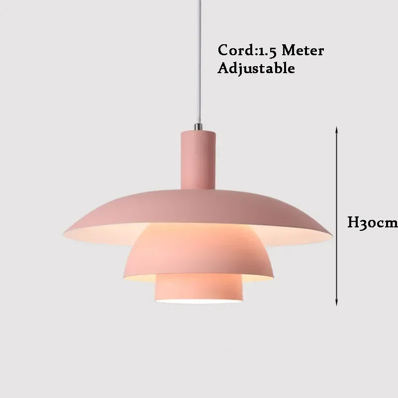 Gradient design pendant light