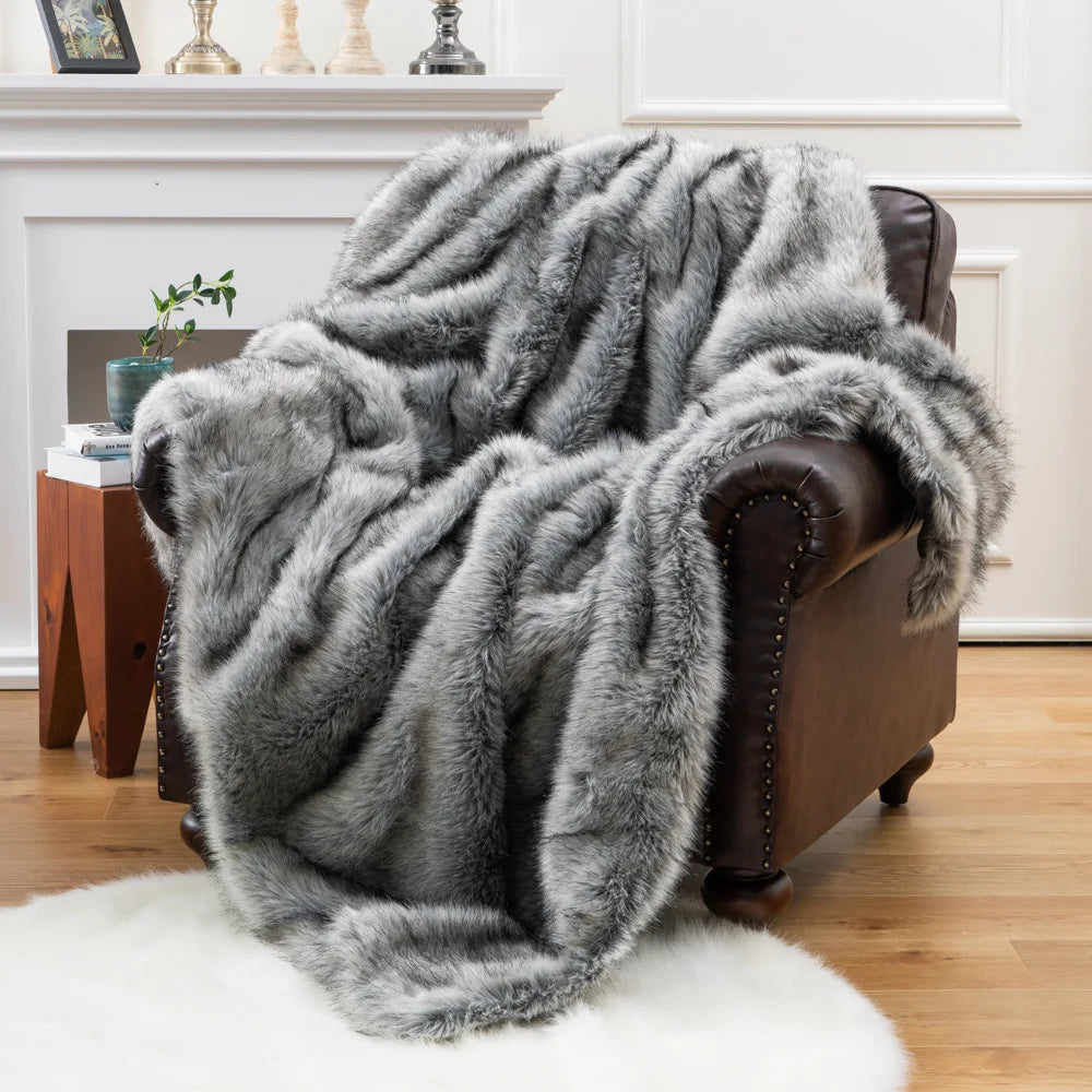 Fox Fur Throw – Enjoy Pure Opulence