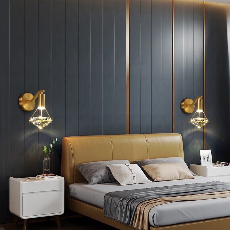 Diamond Cut Wall Sconce