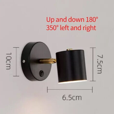 Adjustable LED Bedside Spotlight