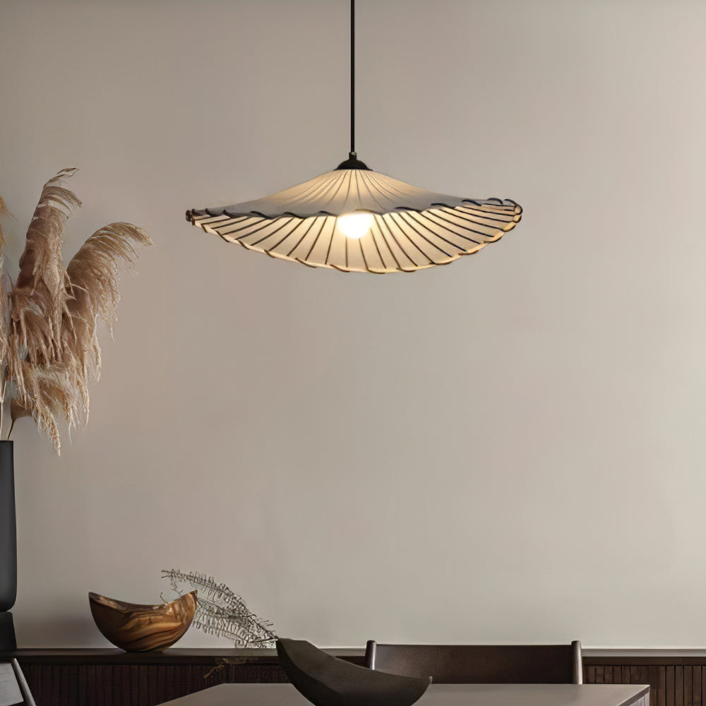 Wabi-Sabi Lotus Pendant Light