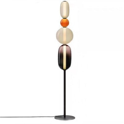 Designer Floor Lamp with Color Details