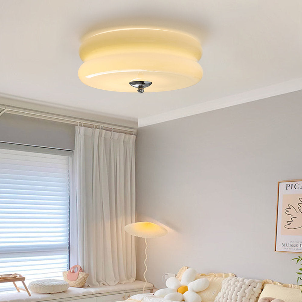 Cream Cake Art Deco Ceiling Light