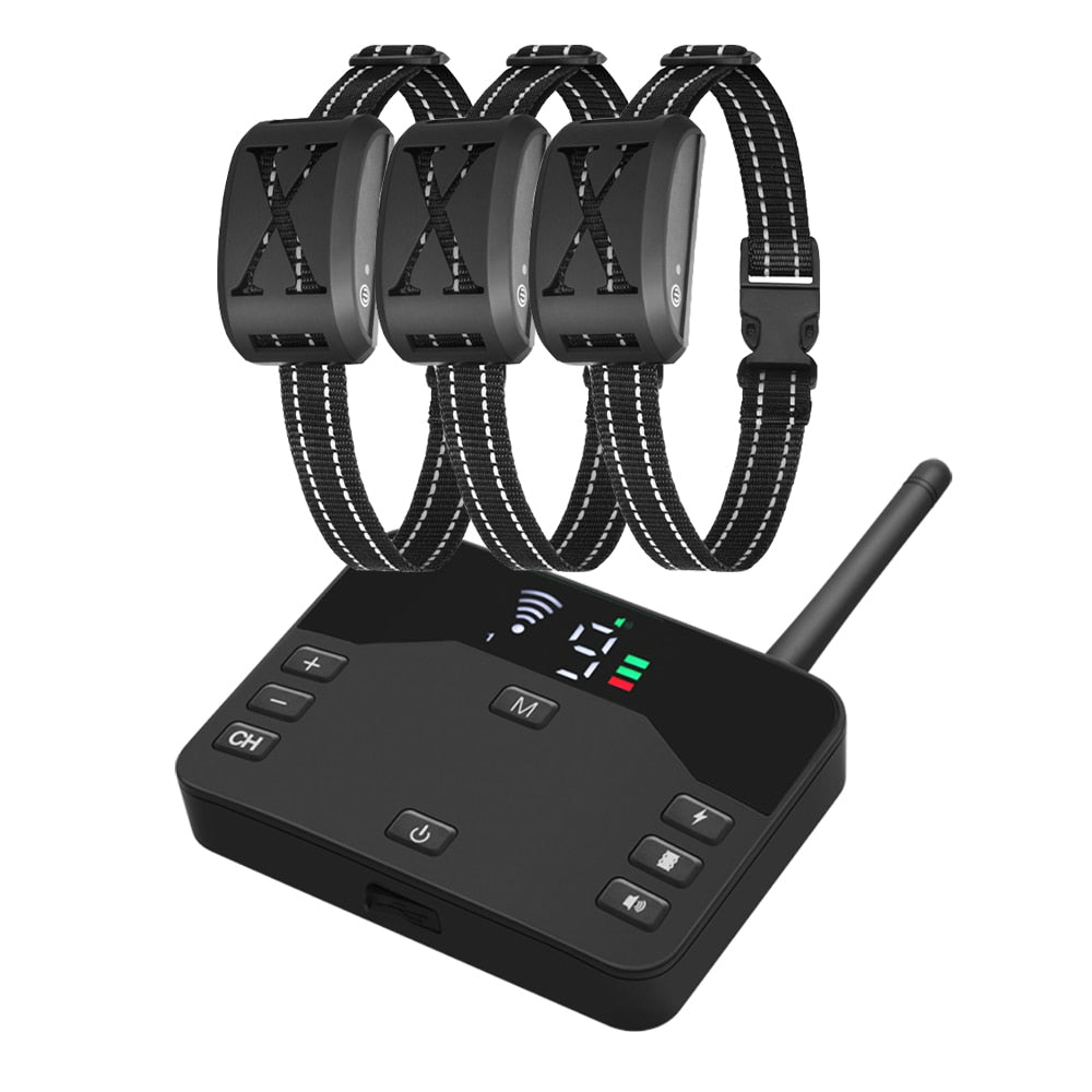 Draadloze Hondentrainingshalsband voor Virtuele Omheining
