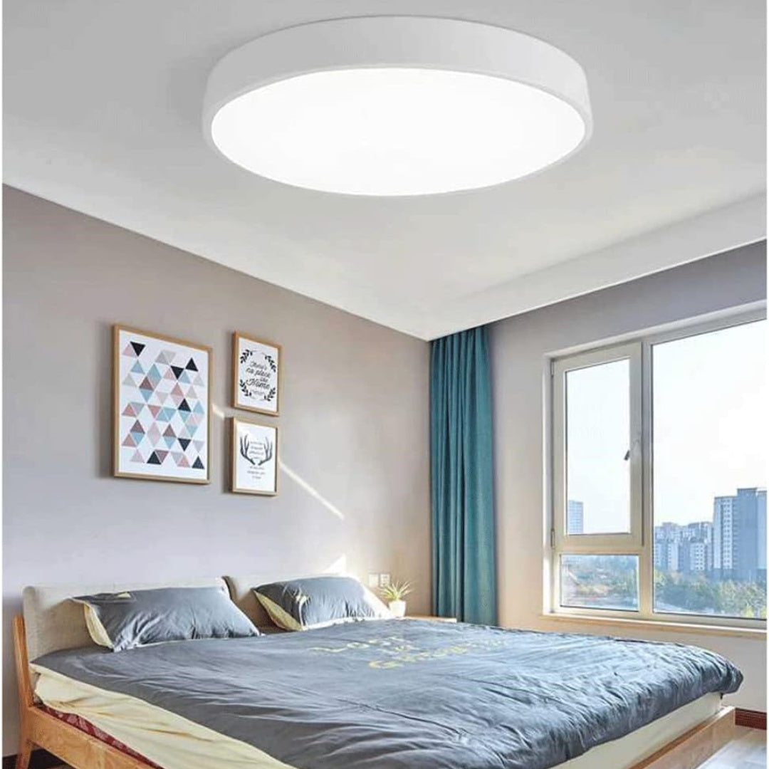 Round LED Ceiling Light Flat Design