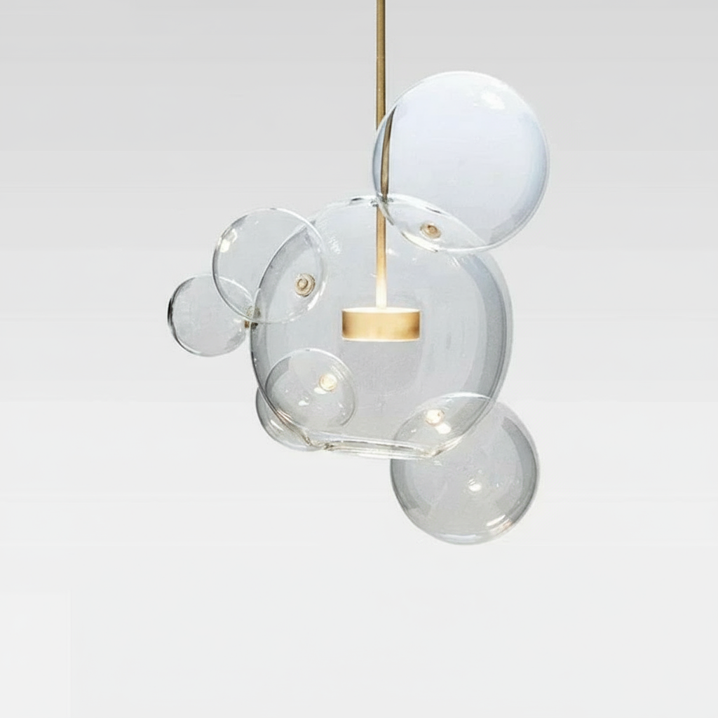 Italian Glass Chandelier