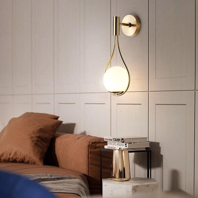 Droplet Shape Nordic Wall Lamp