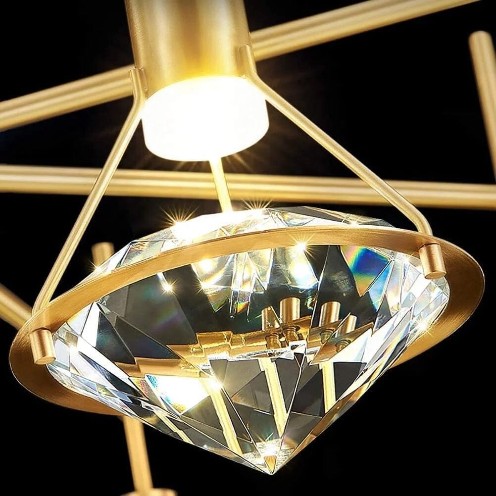 Diamond Cut Wall Sconce