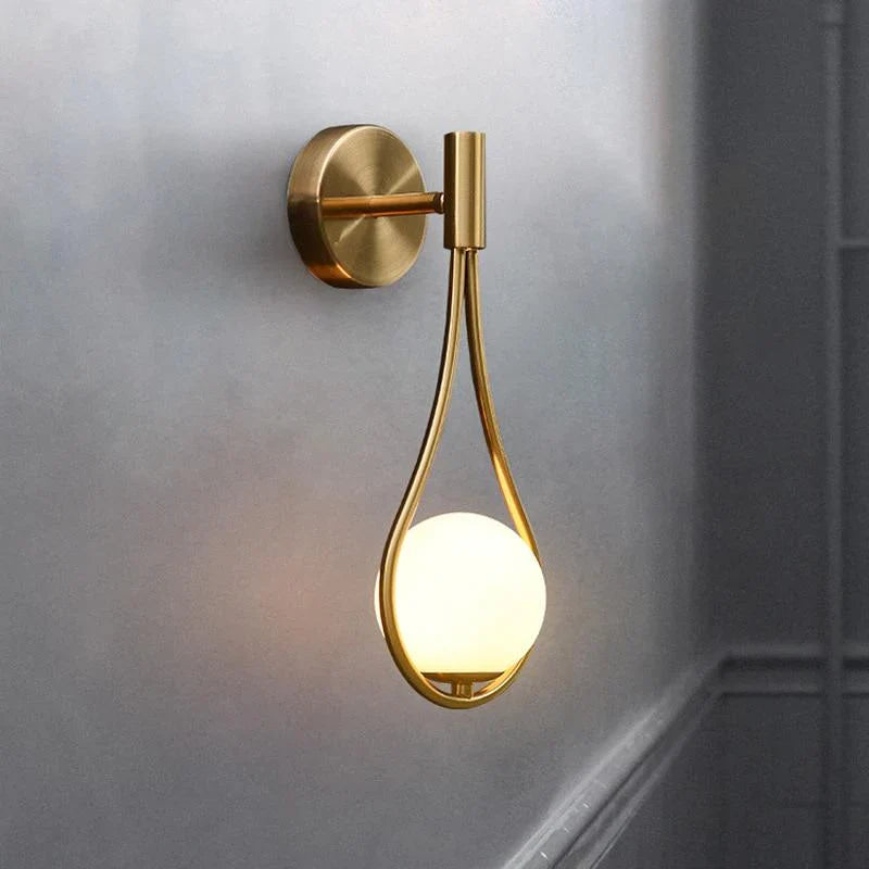 Droplet Shape Nordic Wall Lamp