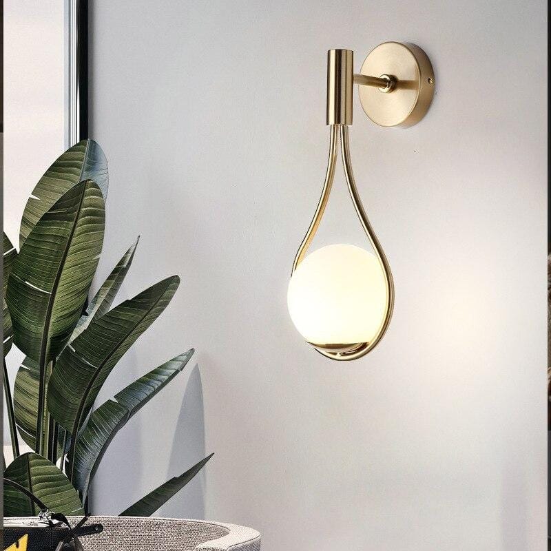 Droplet Shape Nordic Wall Lamp