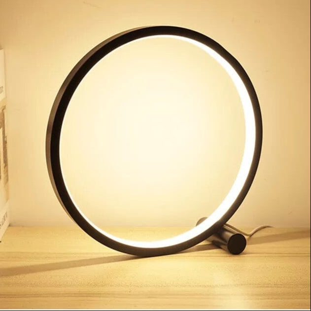 Modern Round LED Bedside Lamp