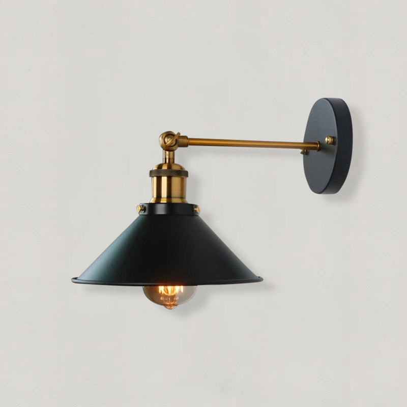 Retro Adjustable Wall Lamp with Switch