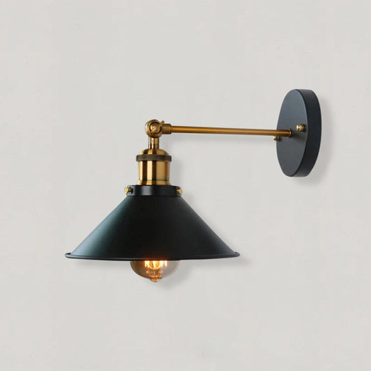 Retro Adjustable Wall Lamp with Switch