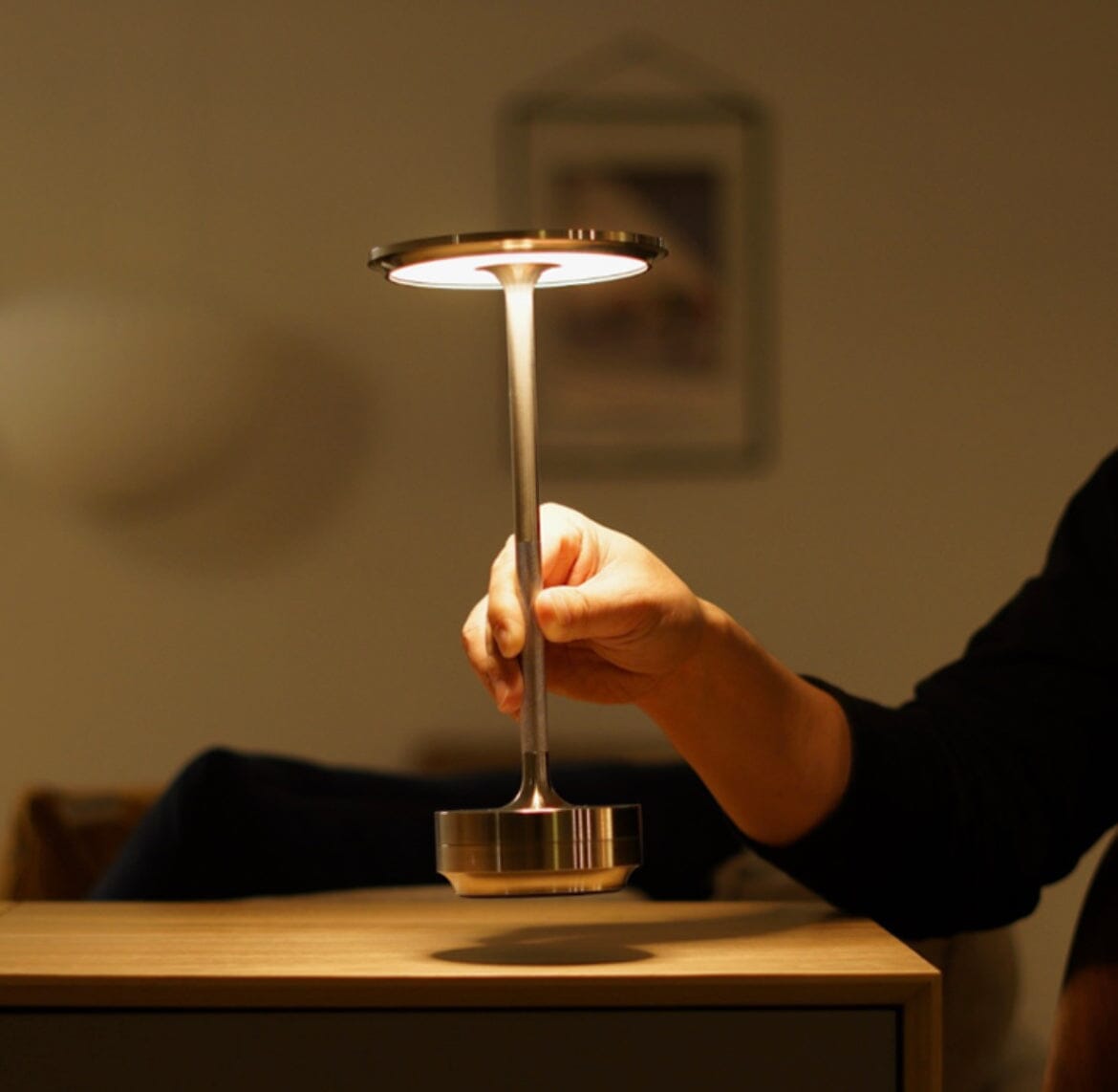 Retro Rechargeable Touch Desk Lamp