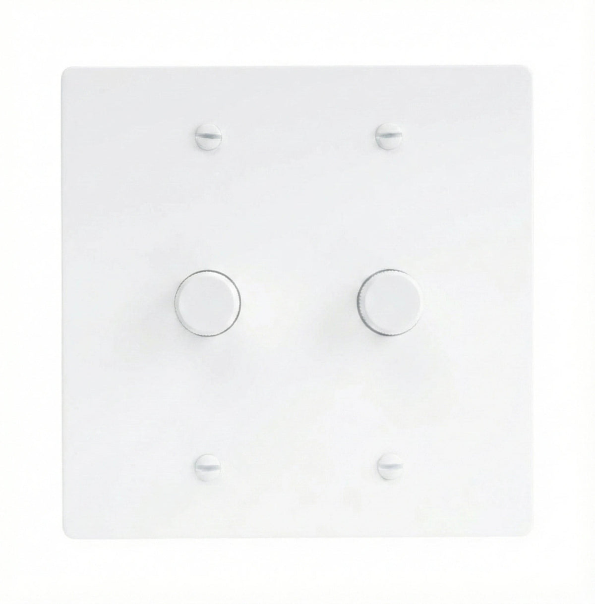 Bellardo Vintage Brass 2-Gang Rotary Dimmer Switch