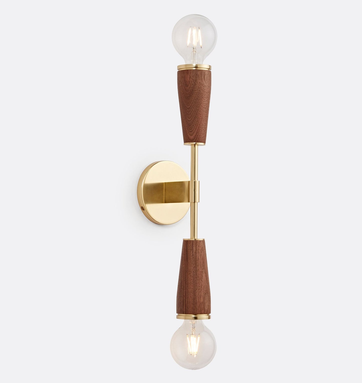 Dual Shade Retro Wall Lamp