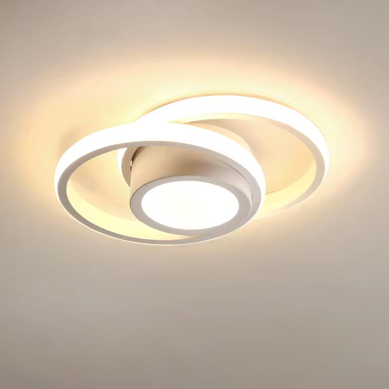 Twin Ring LED Ceiling Light