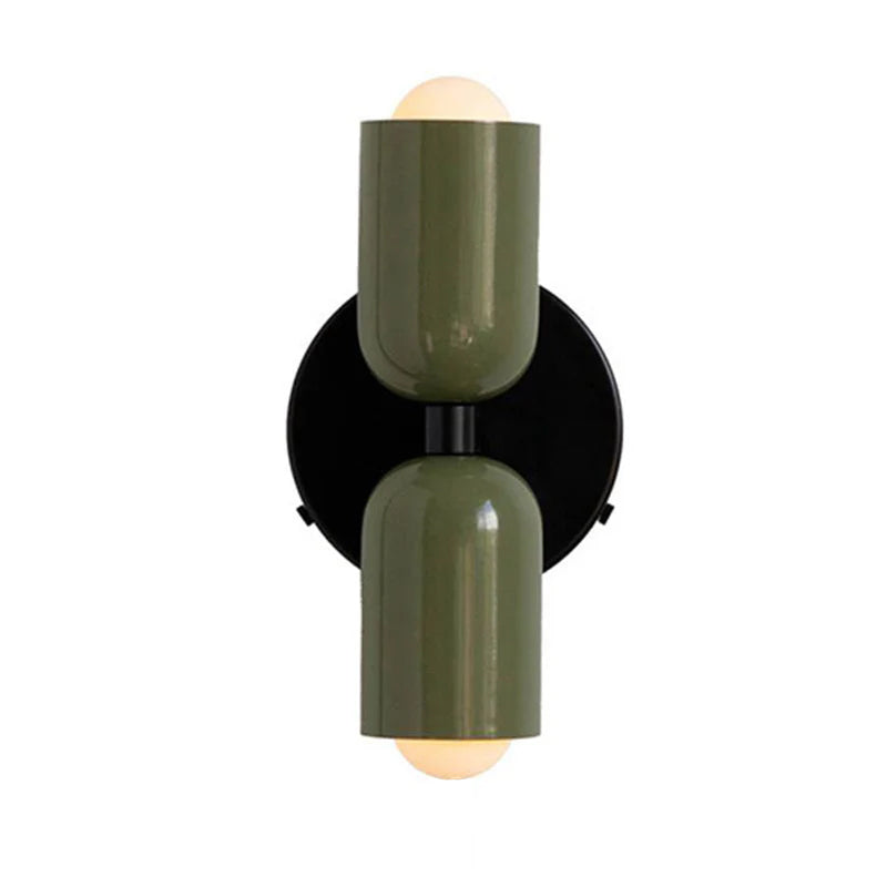 Industrial Double Head Wall Light