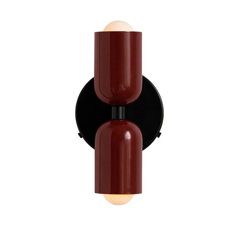 Industrial Double Head Wall Light