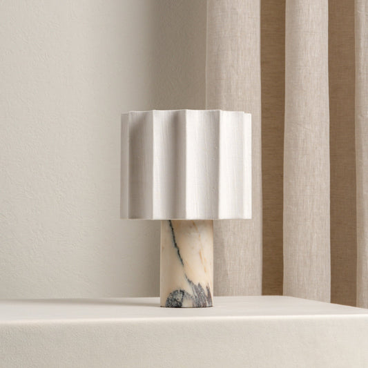 Calacatta Marble Rechargeable Table Lamp
