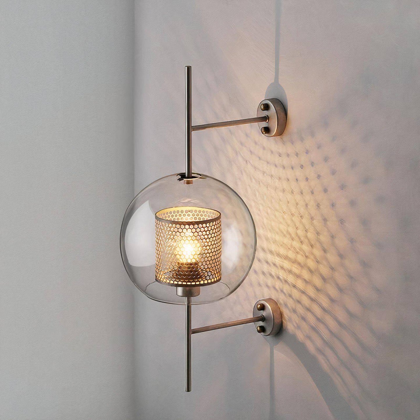 Classic Pleated Wall Light