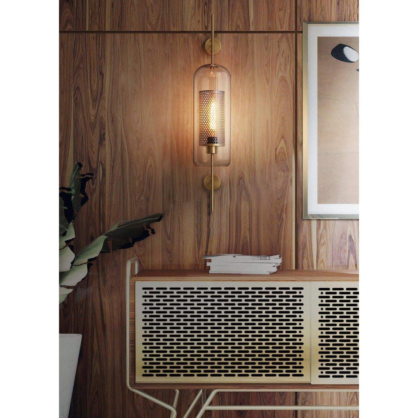 Classic Pleated Wall Light