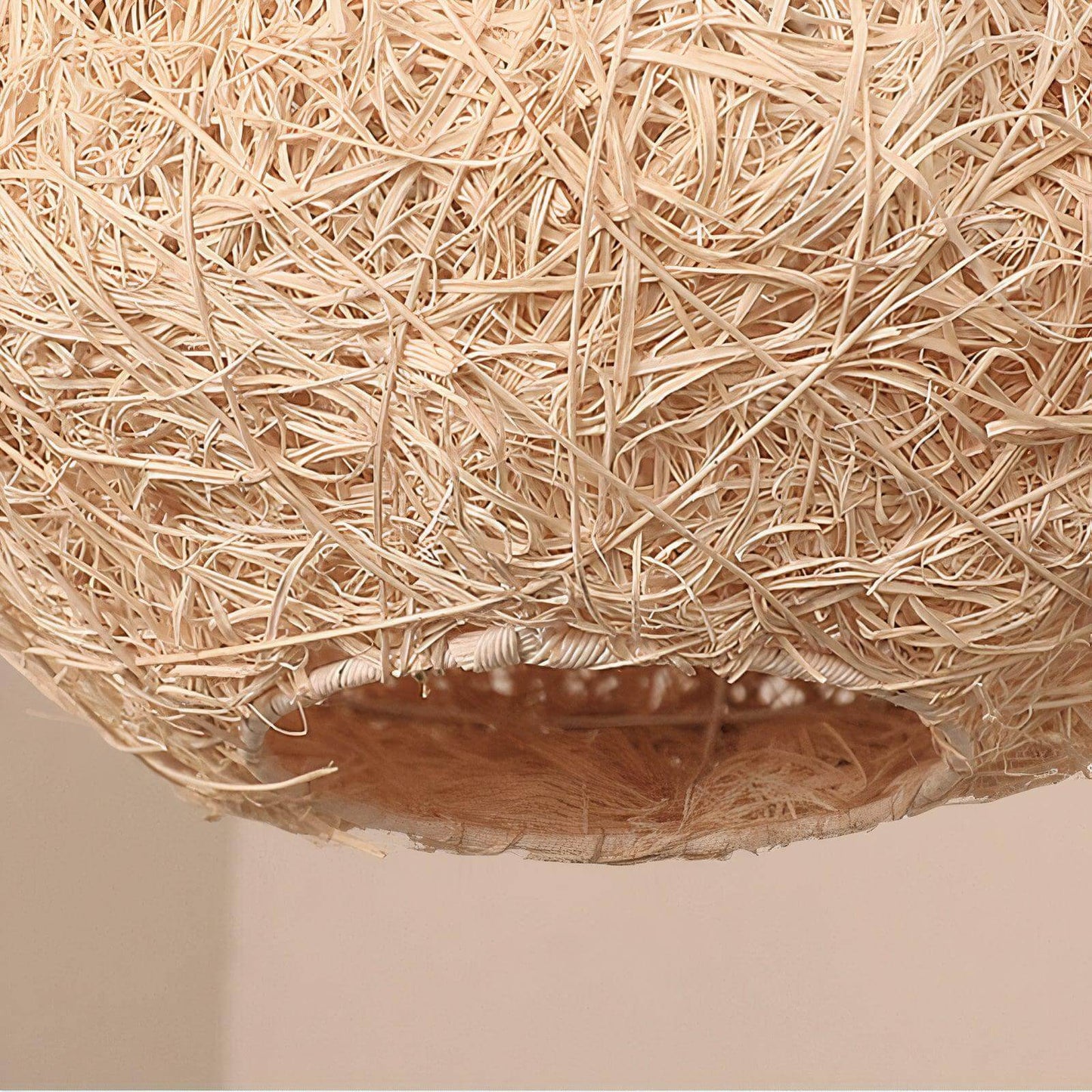 Handwoven Dome Ceiling Light