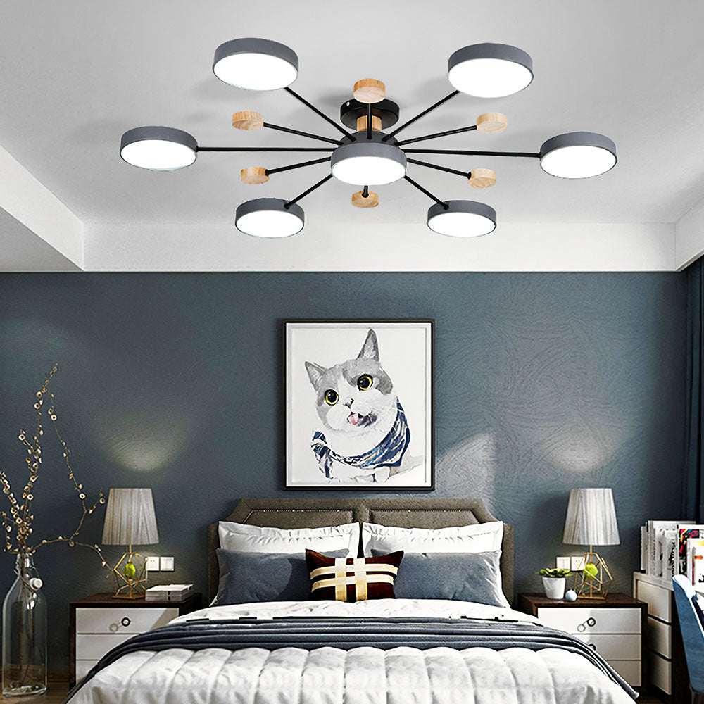 Modern LED Flower Ceiling Light