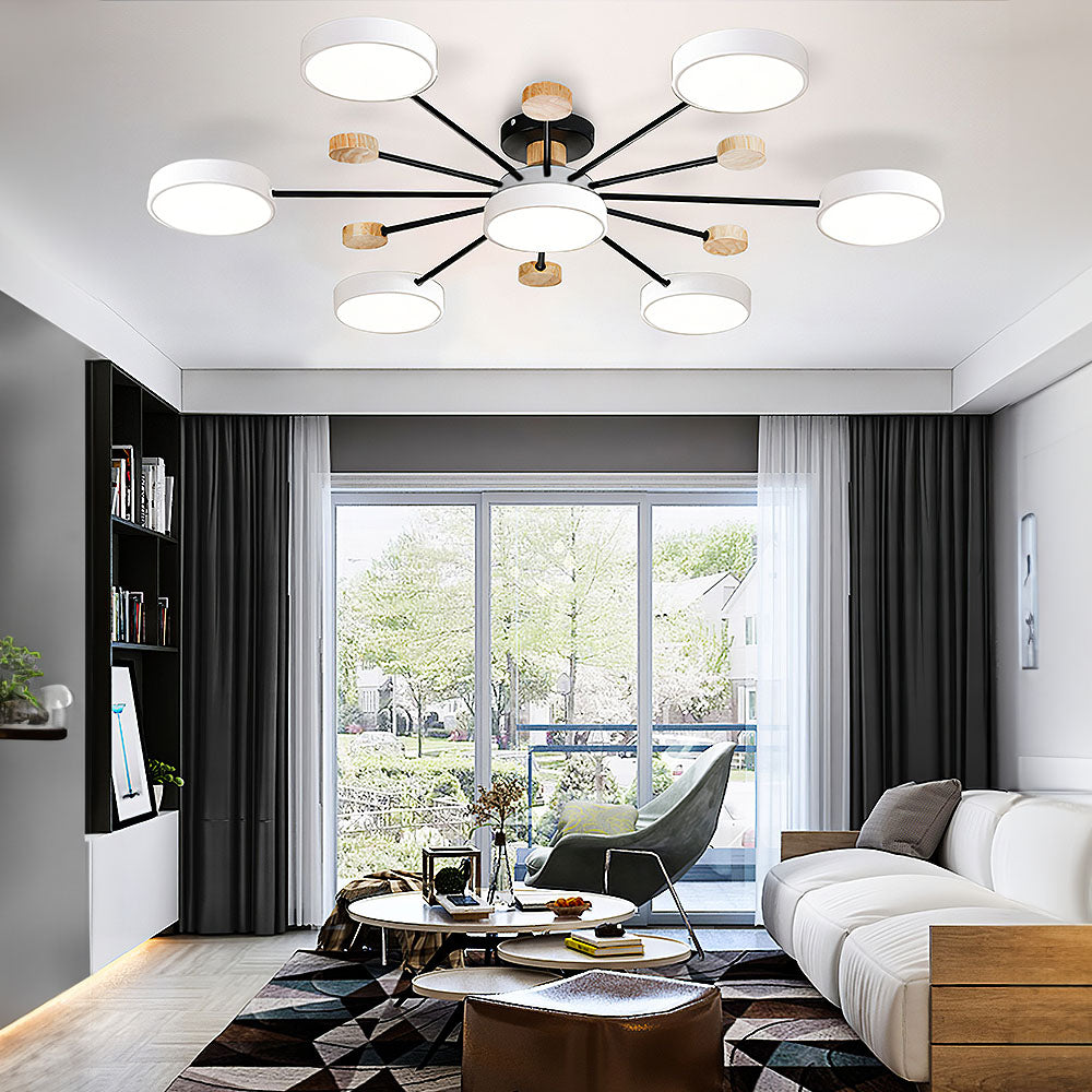 Modern LED Flower Ceiling Light